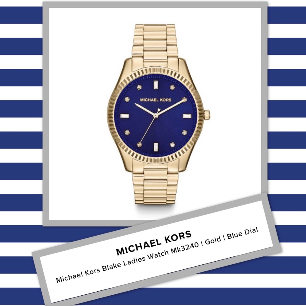 Gold Michael Kors Woman’s Blake Watch